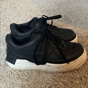 black air force 1s